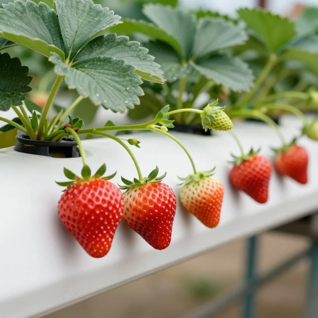 Strawberries in Hydroponics: Year-Round Berry Production Indoors