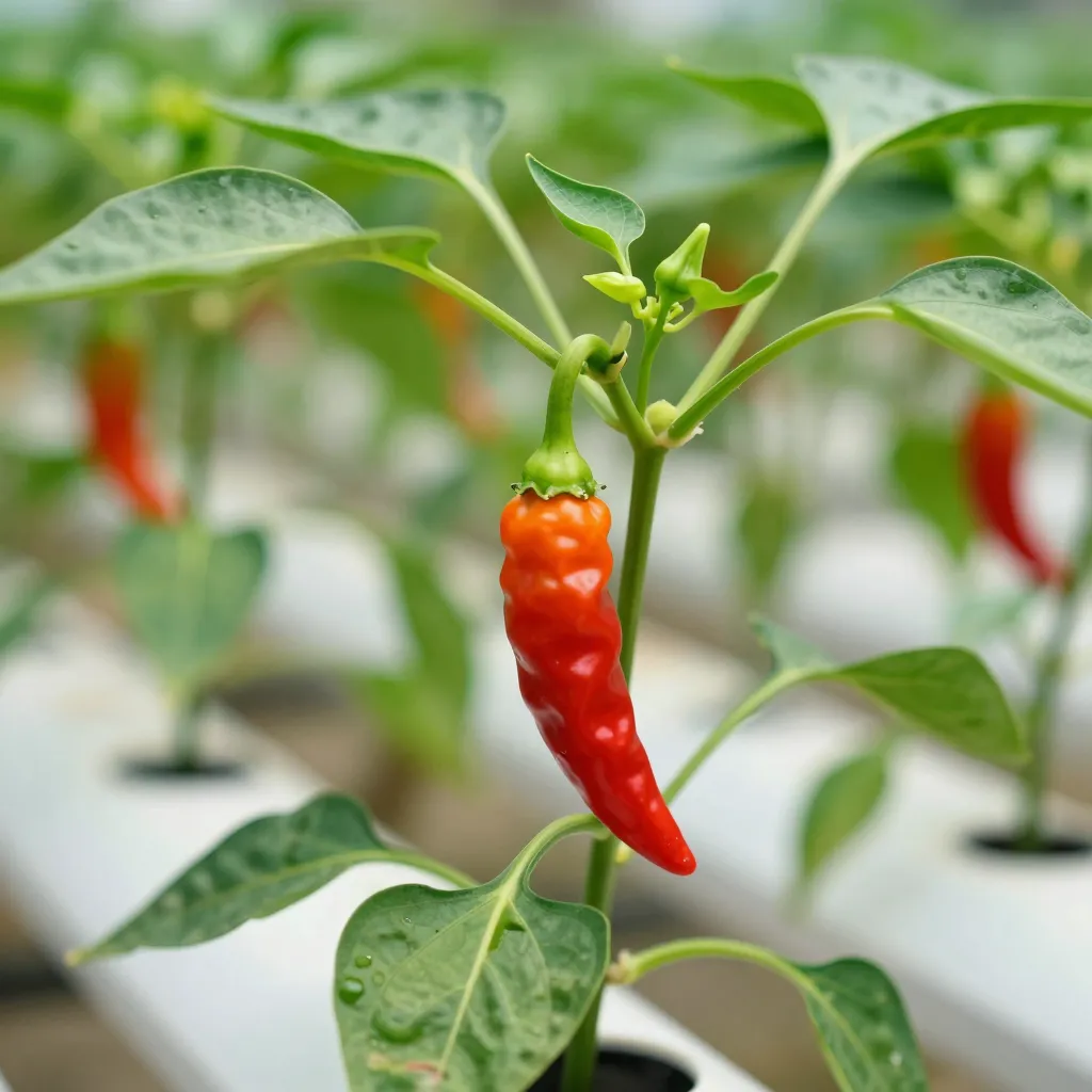 Peppers & Chilies Hydroponically: Maximizing Yield and Flavor